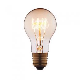 Лампа накаливания E27 60W прозрачная  - 1